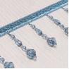 Buy cheap Handmade fashionable chain beads lace tassels fringes for curtain/sofa/pillow from wholesalers