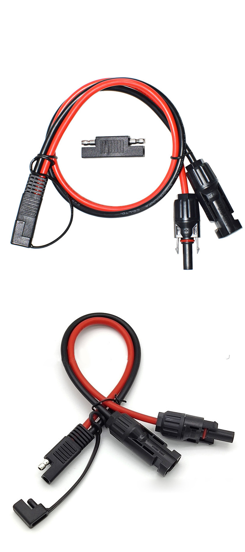 10AWG SAE to Solar Panel Adapter Extension Cable RV Solar Panel Connector Cable for RV Caravan Solar Panels Battery Charge