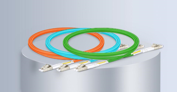 20M Duplex Multimode PVC (OFNR) 2.0MM Fiber Patch Cable SC To LC