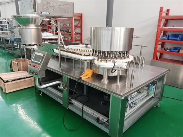 Automatic Filling and Capping Machine for Pharmaceutical Liquid and Powder