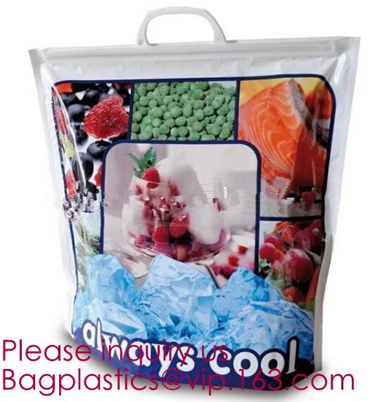 Aluminum Foil Food Use Disposable Cooler Bag Insulated Thermal Bag Organizer Storage Frozen Lunch Bag bagease bagplastic