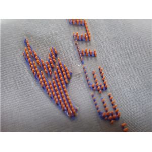  Waterproof Custom Clothing Patches Gold TPU High Frequency Logo Hook And Loop Manufactures