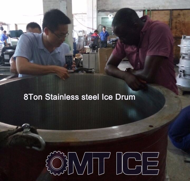 Cooling Fish Industrial Ice Crusher Machine Stainless Steel Commercial Ice Crusher