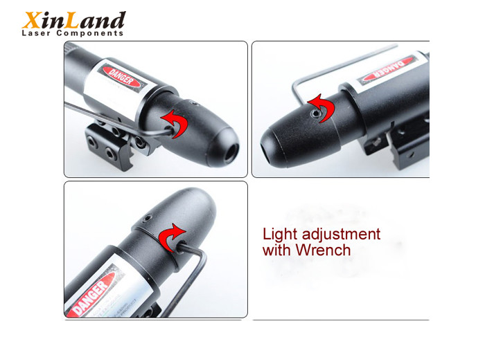 Red Dot 635nm Laser Hunting Light With 625nm~660nm High Power