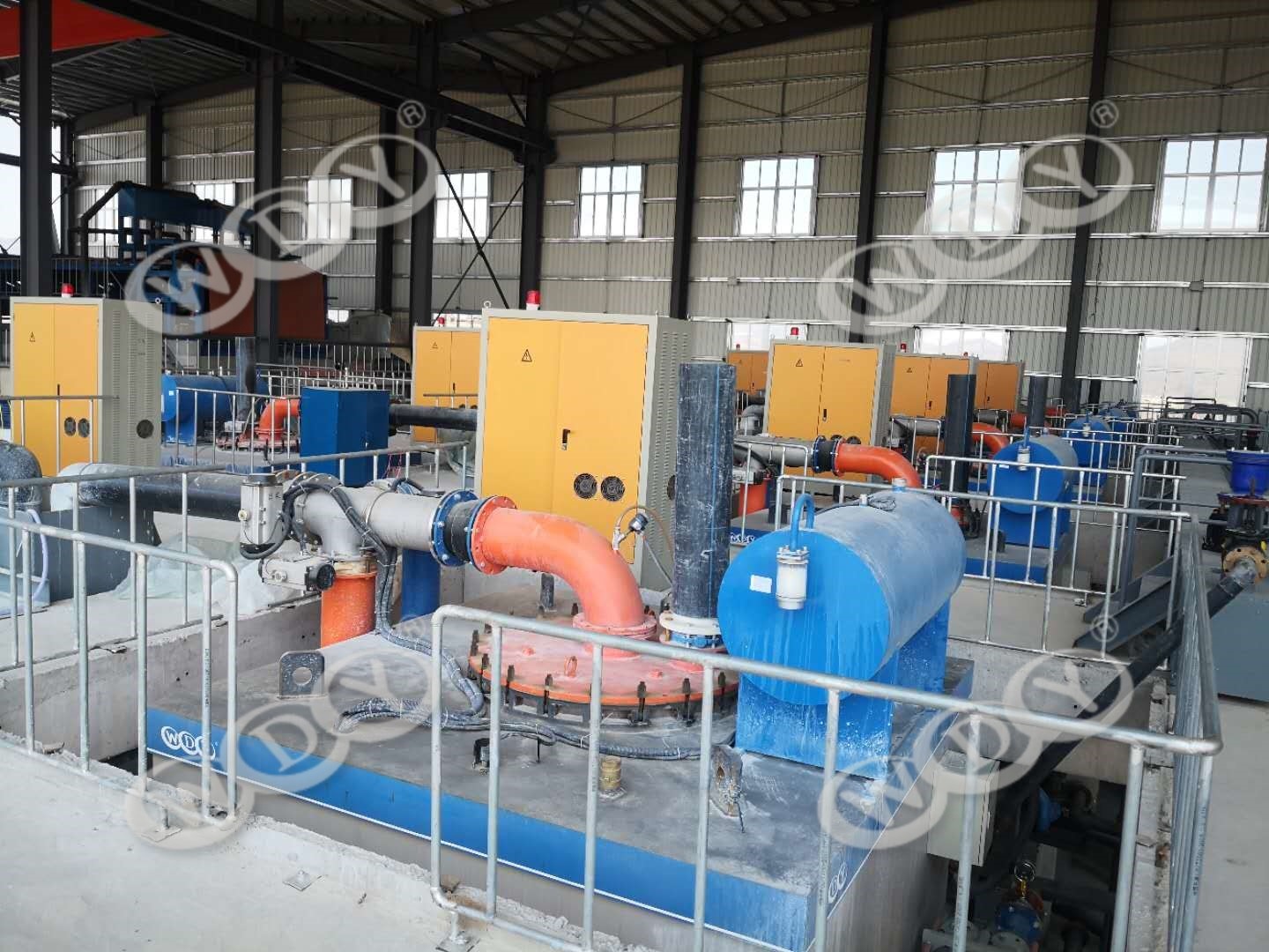 Kaolin Electromagnetic Separator Non Metallic Mineral Ceramics Slurry Energy Saving