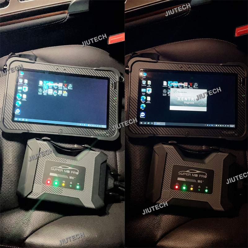 Super MB PRO M6+ DOIP With MULTIPLEXER NEW For MB PRO M6 Plus WiFi Easy Update For MB/BW OBD2 Car Diagnostic Tool