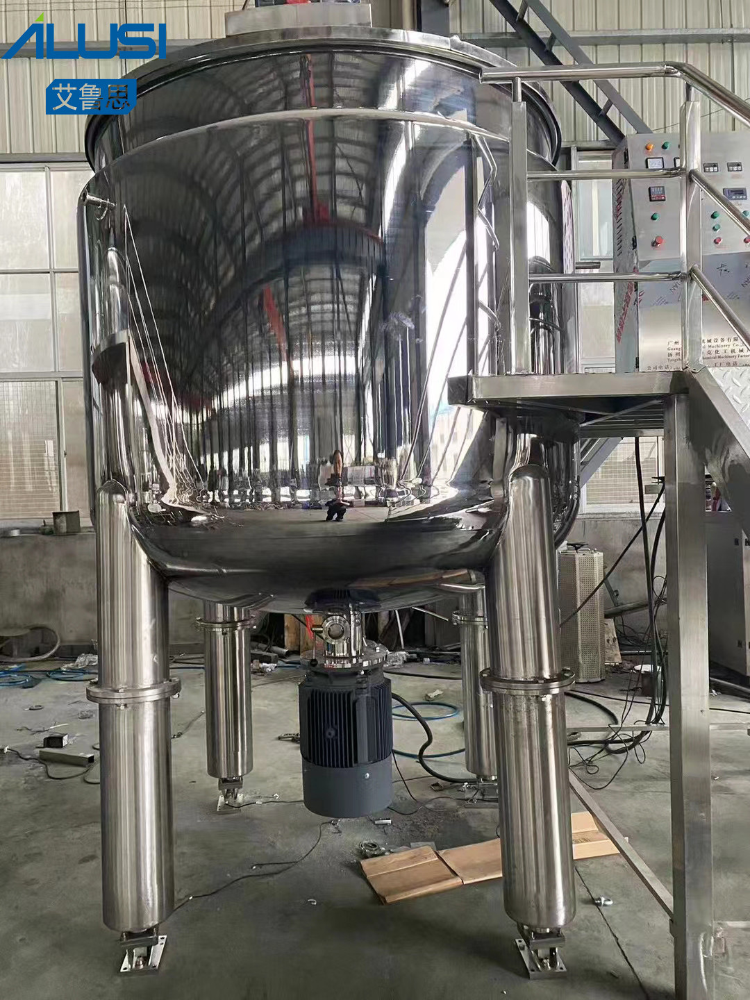 2.2KW 5000L Detergent Liquid Soap Making Machine Blending Household Cleaner Mixing Machine