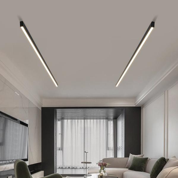 Long Strip Ceiling Lights Simple Balcony Bedroom Background Wall Living Room