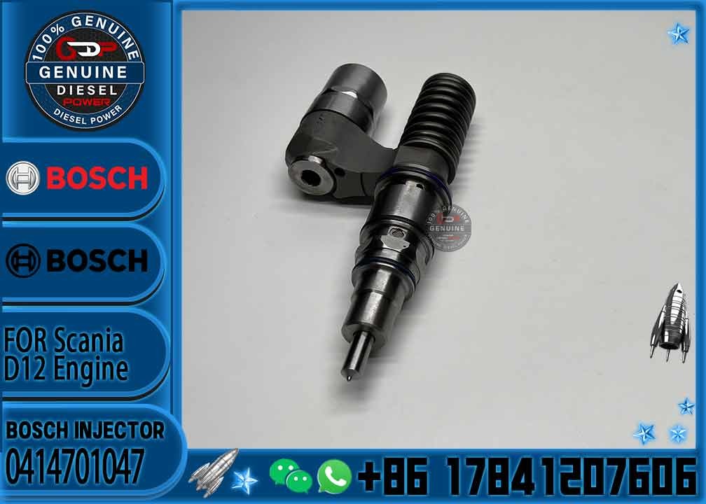 Diesel engine Auto Parts Fuel Nozzle Unit Injector 0414701047 1920420 For Scania UIS/PDE Industrial BB ZP SC 5-CYL