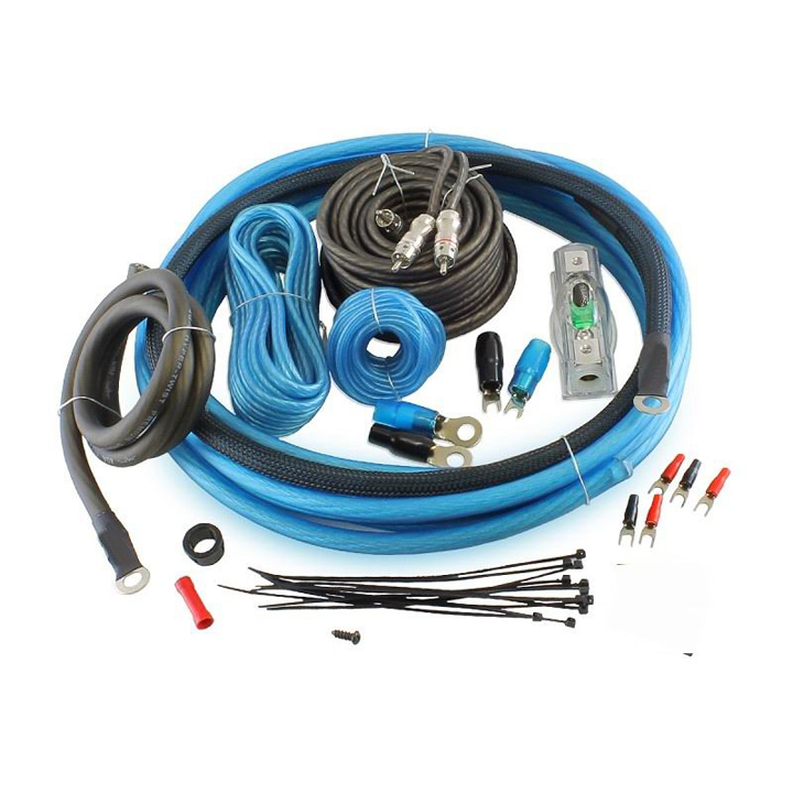 12V DC Voltage PVC Jacket Cca Awg 4 Ga Amplifier Installation Wiring Kit and Performance