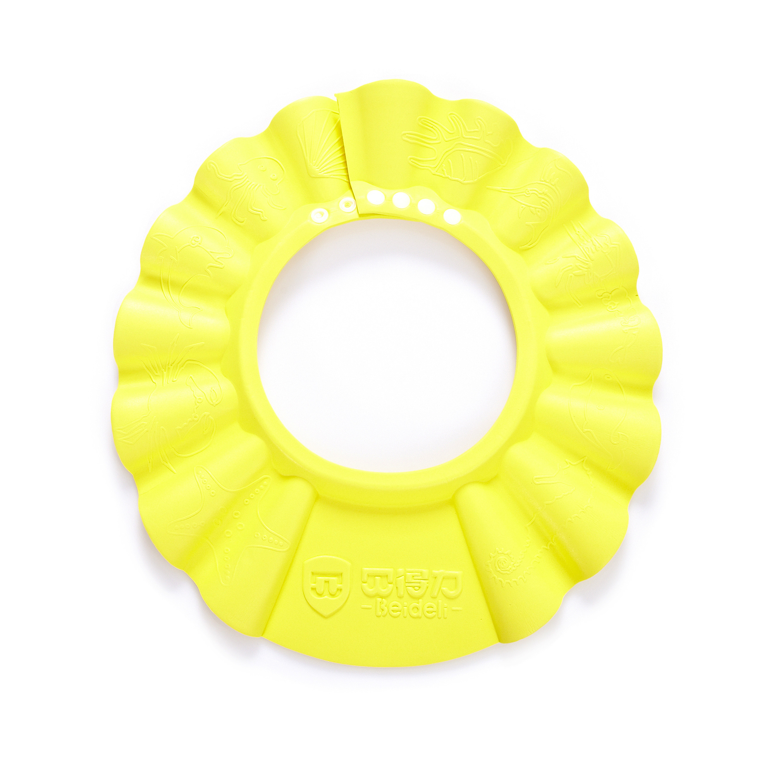 Pad Printing ABS EVA Resin Shampoo Shower Cap For Toddler
