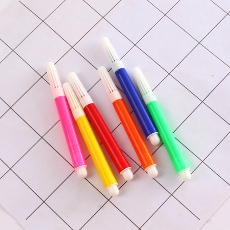 Watercolor Art Marker Pen Set for Kids Children 6PC Professional Deluxe Drawing Tools