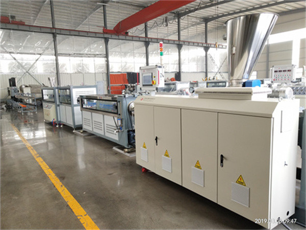 Prestressed Corrugated Duct Making Machine 60kg/H-80kg/H Corrugated Pipe Extruder Machine