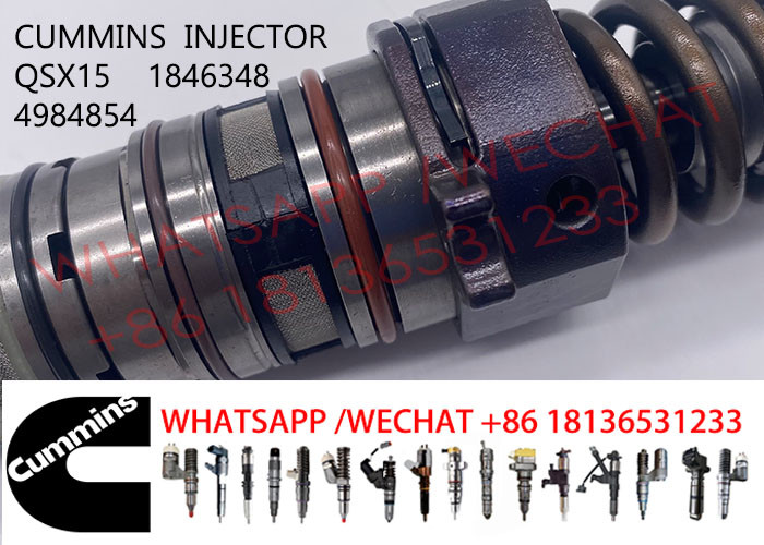 1846348 Common Rail QSK15 Diesel Engine Fuel Injector 3766446 2030519 2488244 2036181 4061851