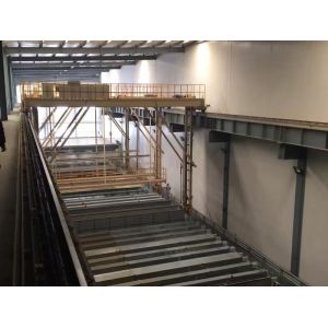 Automated Vertical Anodizing Line With Manaul Racking System