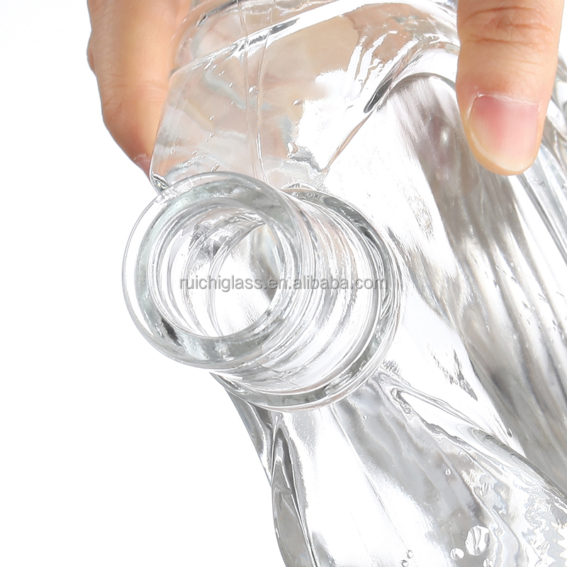 Transparent Vodka Glass Bottles The Ideal Selection for XO Brandy Enthusiasts