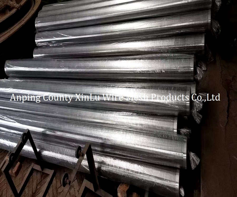 Triangular Wire Wrap Screens 6-5/8" 8-5/8" Dia Electropolishing Filter Screen Tube