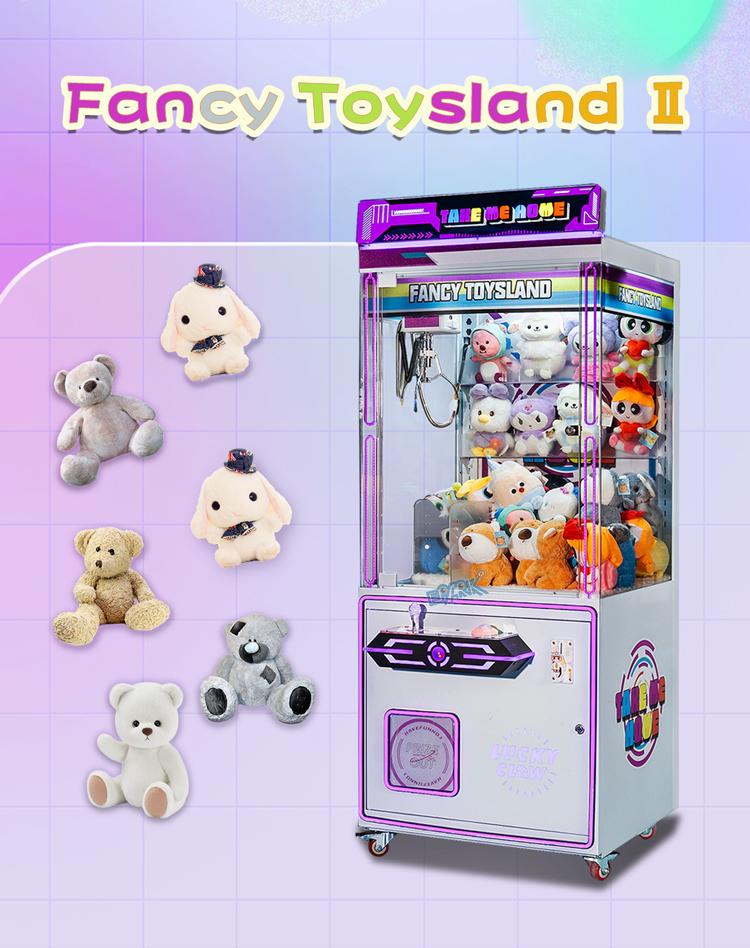 Top Selling Mini Toy Crane Vending Machine Stuff Doll Pick Grab Machine Toy Claw Machine