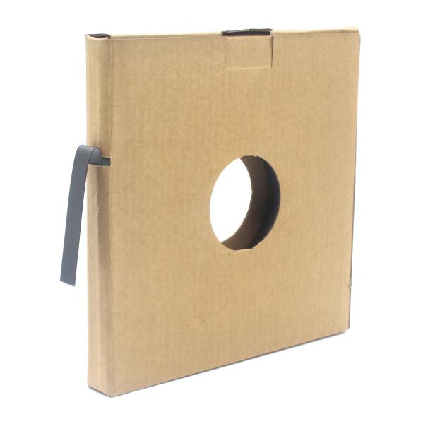 Adjustable Fixing Clamp Stainless Steel Binding Strap for Banding Boxes in Blue