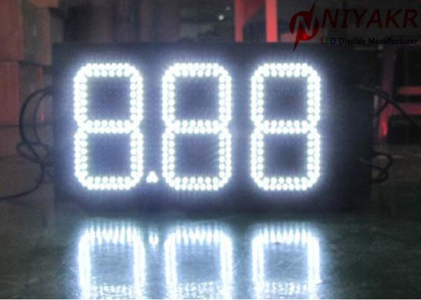 Quality 60Hz 50Hz Electronic LED Gas Price Signs Wireless Control Or RS232 for sale