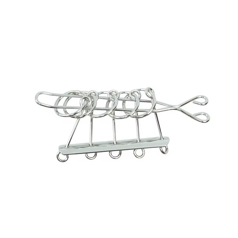 Factory Direct Sales Metal Square Iron Ring Buckle Luggage Buckle Square