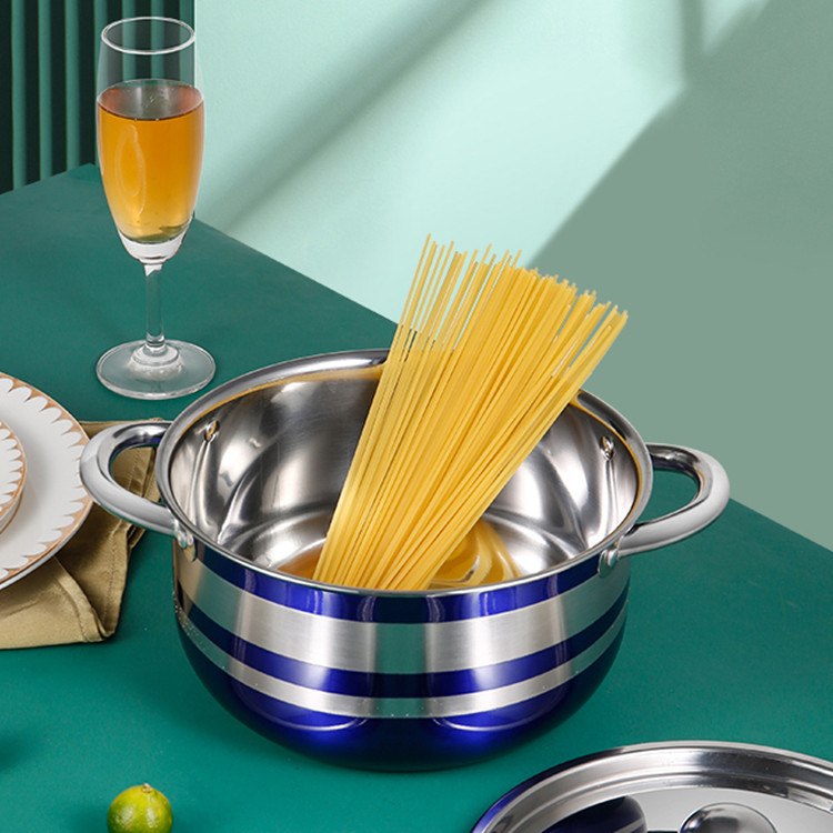 Kitchen Cookware Sets Non Stick Colorful Stainless Steel Sets Cooking Pots