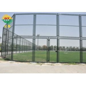  4m x 25m Panels With 2&quot;Mesh, 8Gauge High Security Chain Link Wire Fence Manufactures