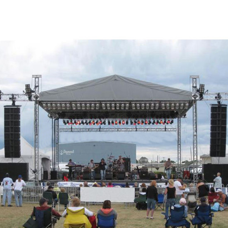 Aluminum truss roof systems For Concert Exhibition Outdoor concert stage for sale