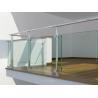 Buy cheap Tempered Glass Railing Systems , Railings With Glass Panels from wholesalers