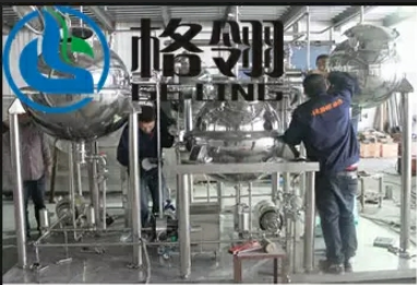 Thin Film Rotary Agitator Scraper Type Evaporator 1-10m2 Atfd Evaporator For Oil