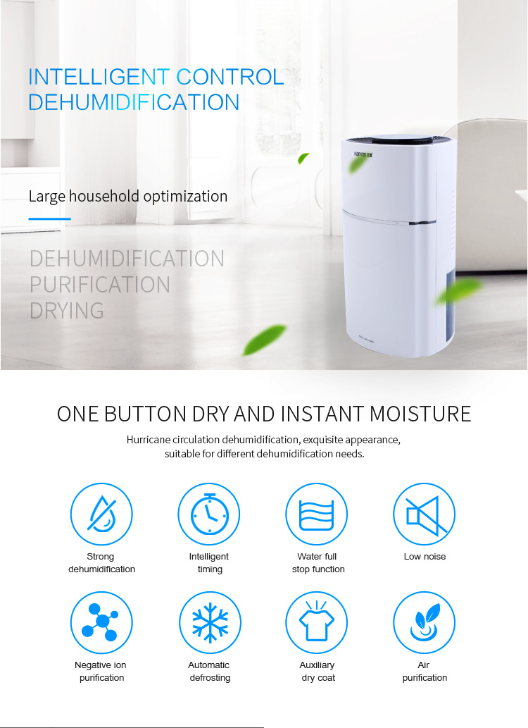 Portable 220V 35L/DAY Semiconductor Dehumidifier