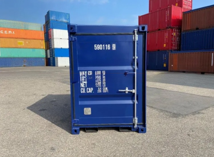 5ft Dry Cargo Storage Container Portable Mini Shipping Container 5 Feet Length CSC Certified Steel Material