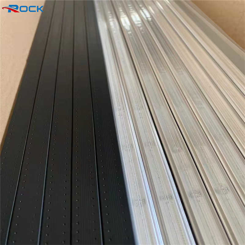 Construction Building Materials Aluminum Spacer Bars Black For Double Glazing Units