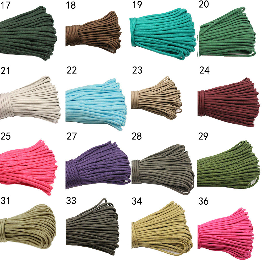 Colorful Orange Nylon Rope ISO9001 Double Braided Polyester Rope