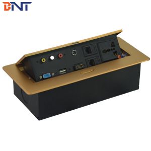 with vga interface desktop socket table power plug outlet