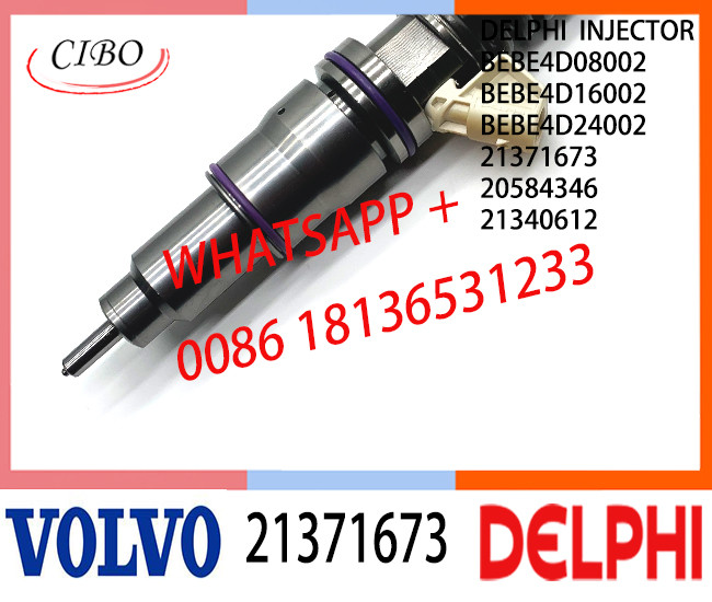 Common Fuel Diesel Injector 21371673 BEBE4D08002 BEBE4D16002 BEBE4D24002 21340612 E3.18 for VOL D13 EURO 3 HIGH POWER