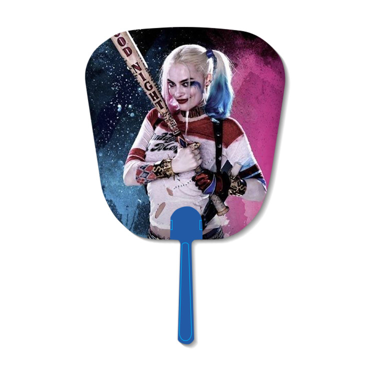 Custom Printed 0.6mm PET 3D Lenticular Hand Fans / 3D Lenticular Printing