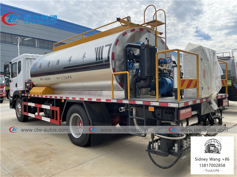 Dongfeng D9 Duolicar 10m3 Bitumen Spreader Truck