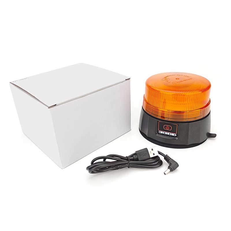 ECE R65 R10 LED Rechargeable Flashing Light Warning Light Strobe Beacon Light