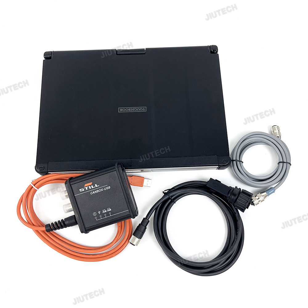 Forklift Scanner Tool 8.21 For Still STEDS CANBOX+CFC2 laptop 50983605400 Incado Can Bus with Software for Still Diagnostic Tool