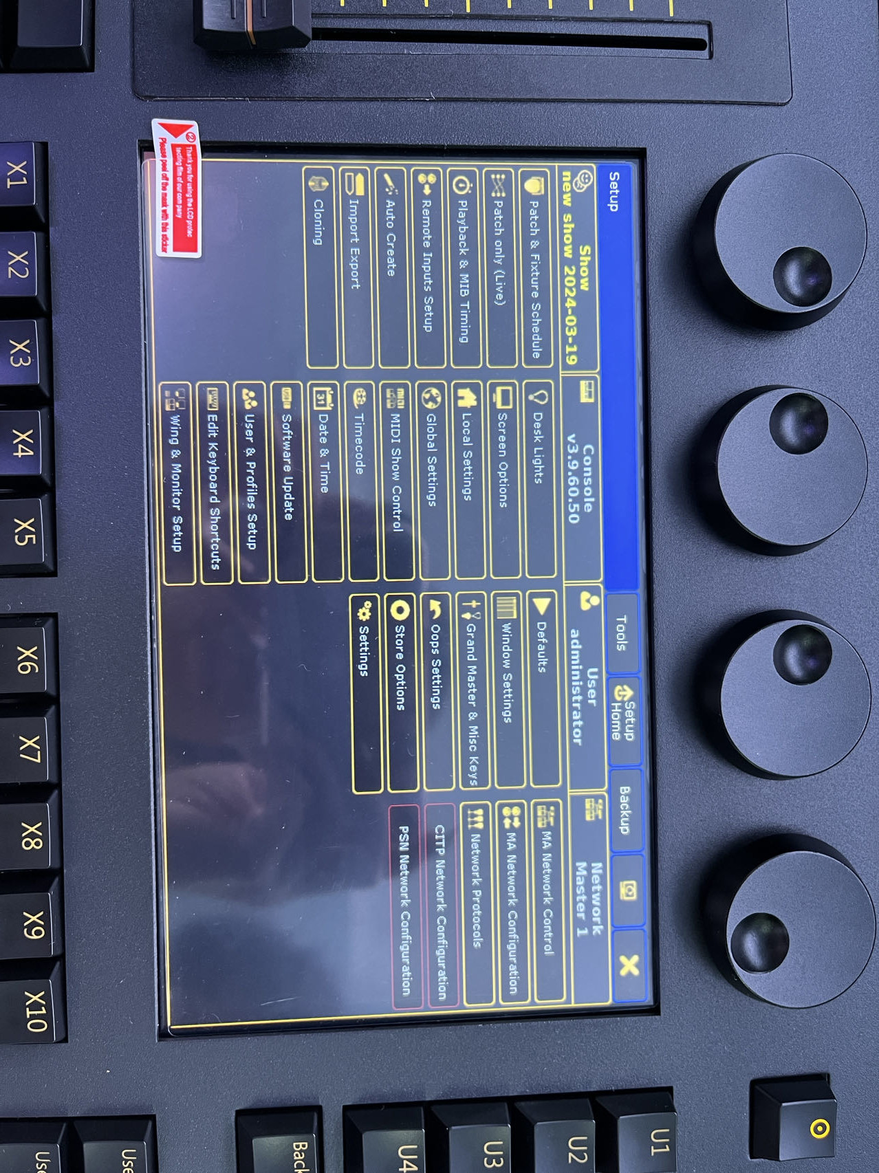 Lights Control Grand Ma2 Grand Ma2 Console Dmx Controller Ma2 Lighting Console