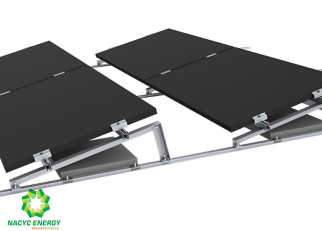 Pitched Roof All Used Aluminum Solar Panel Frame PV Mounting Structure For Flat Roof PV Mounting System
