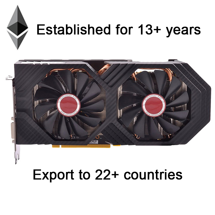 Hot Selling Graphic Card Rx 5700Xt 57000 Xt 570 Rx570 Vga 8Gb Graphics Cards GPU