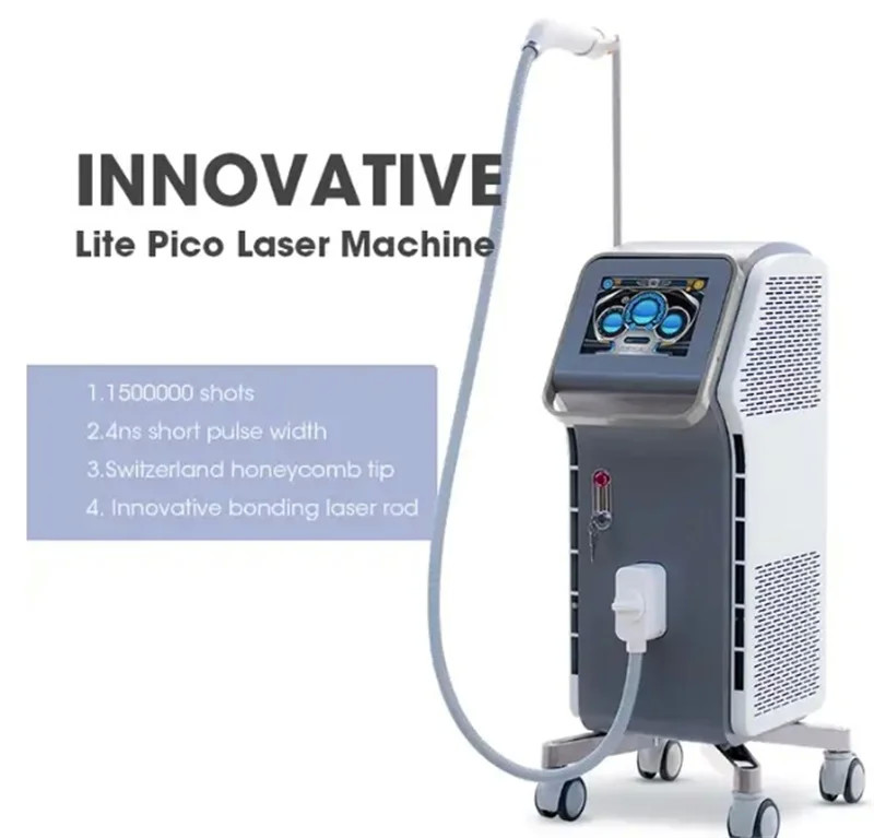 4 Wavelengh Laser Tattoo Removal Machine Picosecond For Pore Remover Carbon Peel