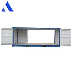 Convenient Cargo Handling 20ft Fully Side Opening Dry Shipping Container with