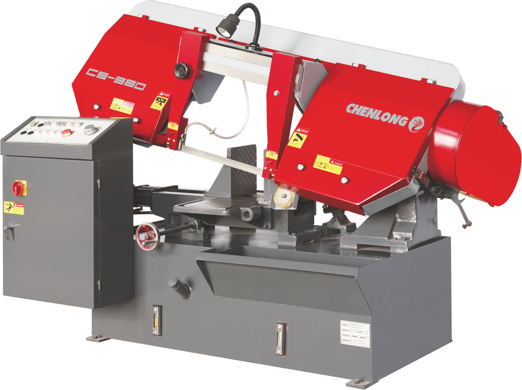 CS-380 Pivot Semi Automatic Bandsaw Machine