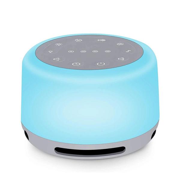 White Noise Sleep Machine With 24 HIFI Soothing Sounds Color Night Light