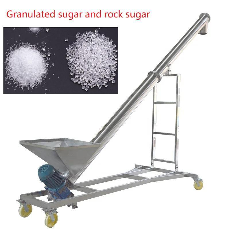 Stainless Steel 5 Ton Per Hour Particle Powder Screw Auger Conveyor Feeder