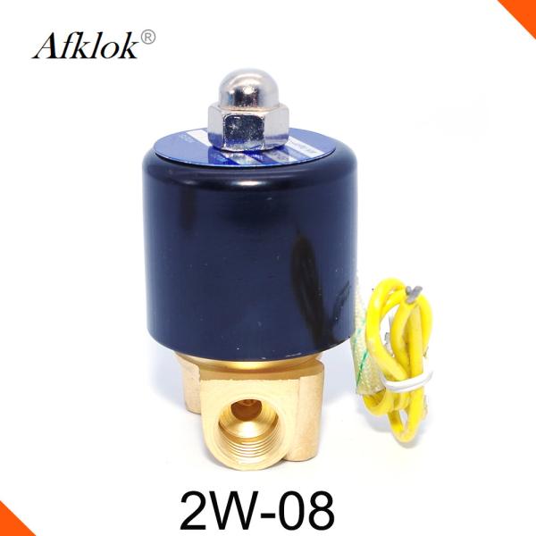 Explosion Proof Water Dispenser Solenoid Valve 2W-025-08 Brass 1/4" Long