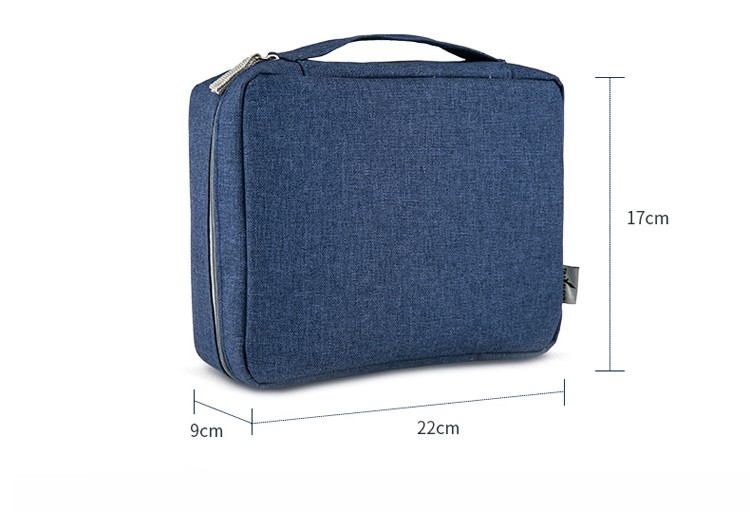 Mens Foldable Cosmetic Bag Organizer Hanging Travel Toiletry Bag